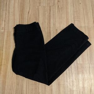 Ellen Tracy Black Straight leg dress pants